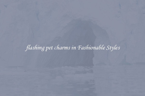 flashing pet charms in Fashionable Styles